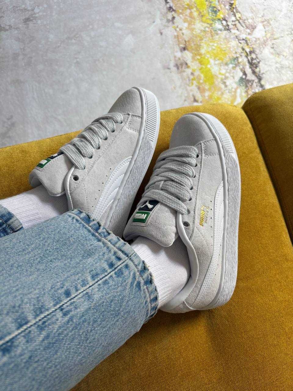 Puma Suede XL Beige White