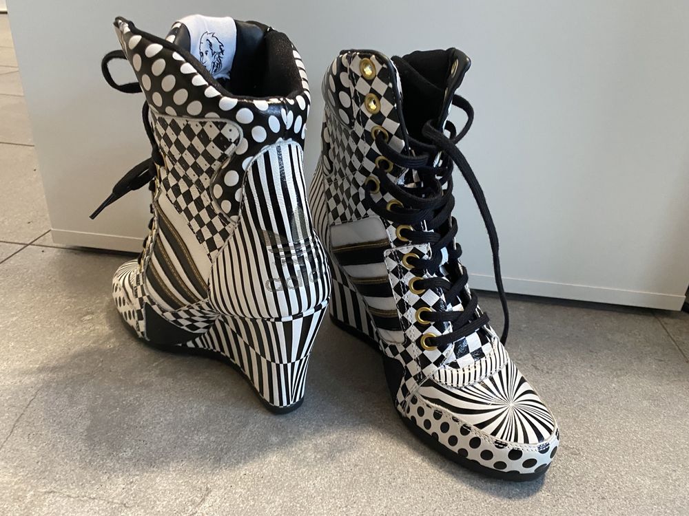 Buty na koturnie Jeremy Scott dla Adidas oryginały roz.38