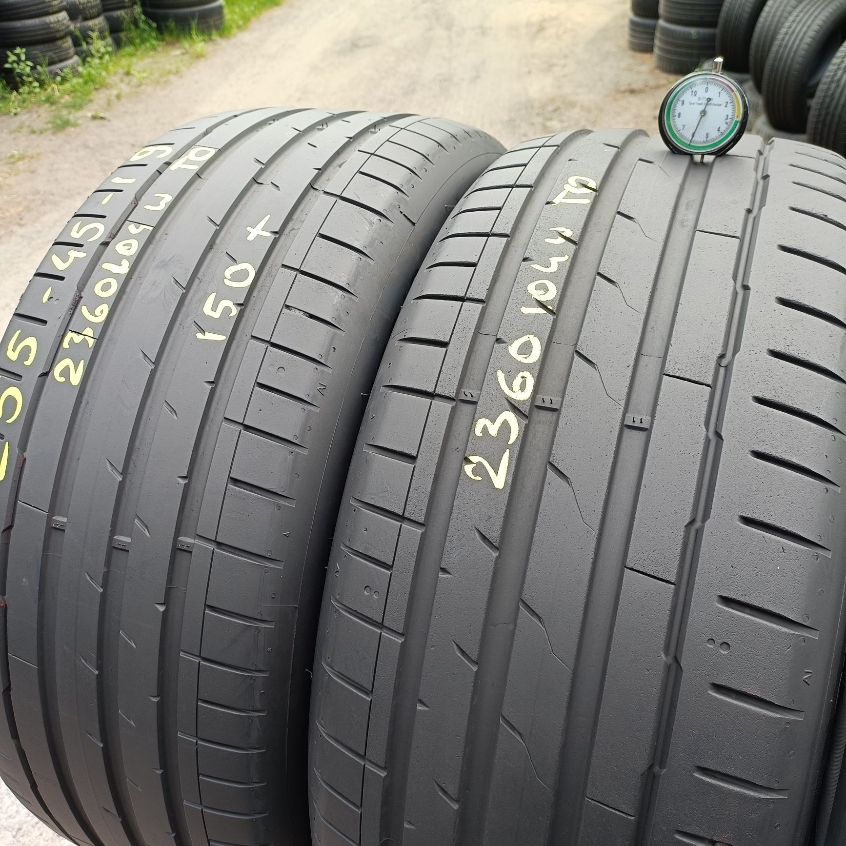 4x 255/45r19 Hankook Ventus S1 Evo3 EV T0 z 2023r 6mm