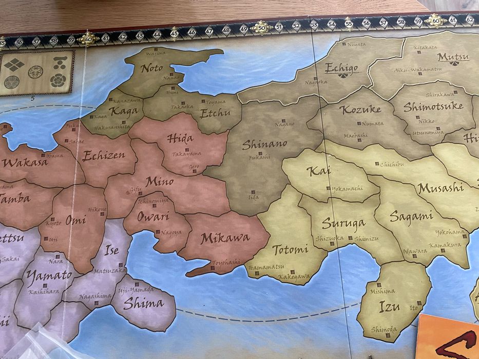 Gra planszowa Shogun + dodatek Dwór Tenno