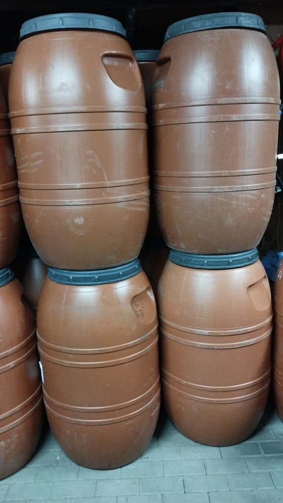Beczki plastikowe 220 l na deszczówkę pomosty paliwo NOWA DOSTAWA