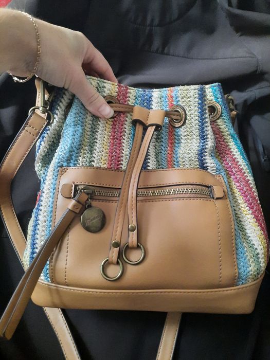 Оригінальна плетена сумочка
