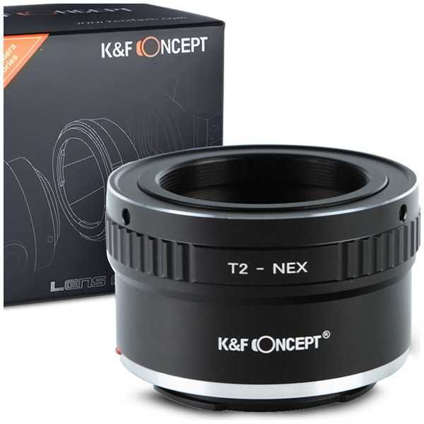 Adapter  T2 T-MOUNT - E-mount SONY Nex przejściówka K&F Concept