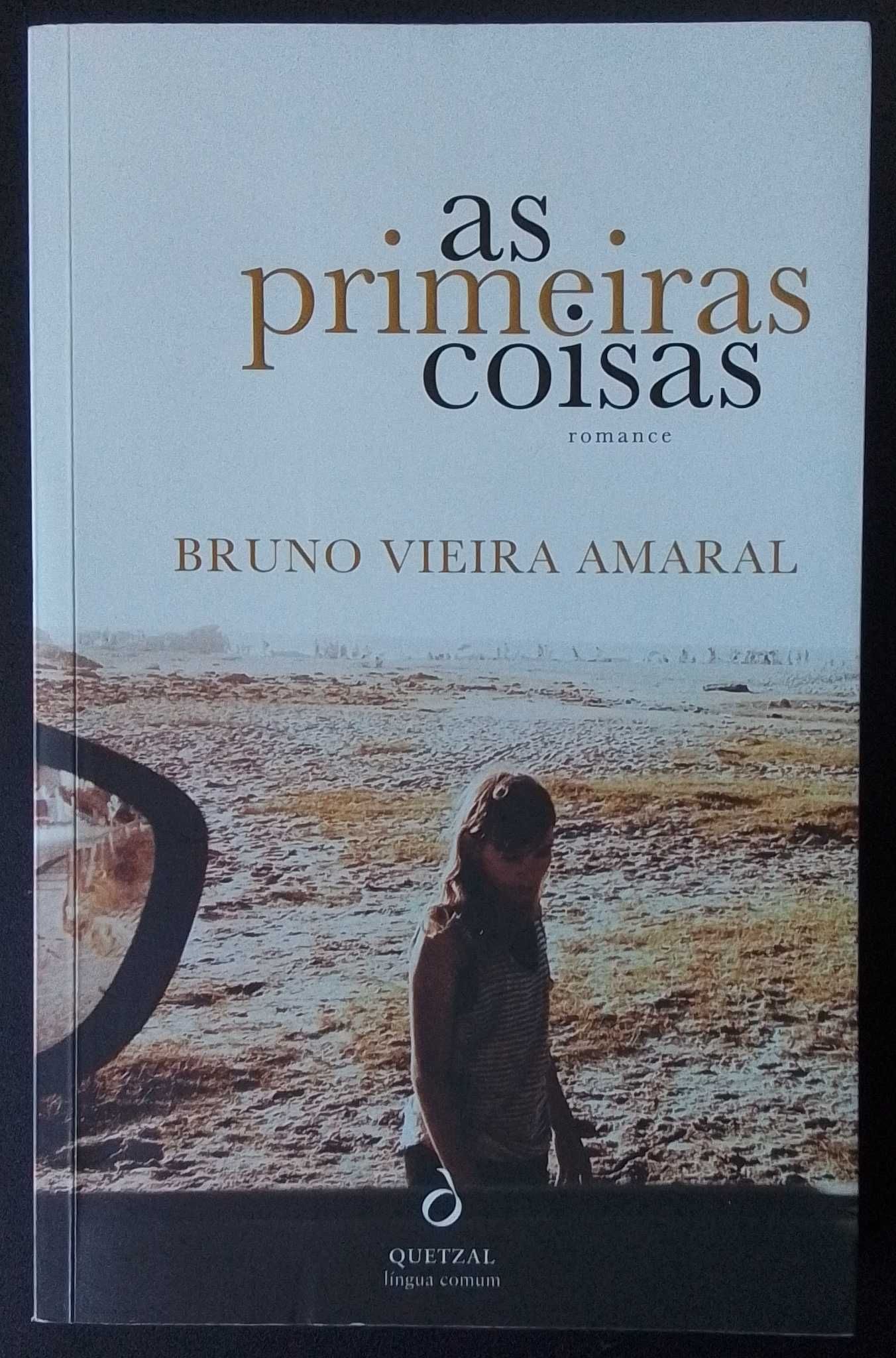 Livro 'As Primeiras Coisas', de Bruno Vieira Amaral