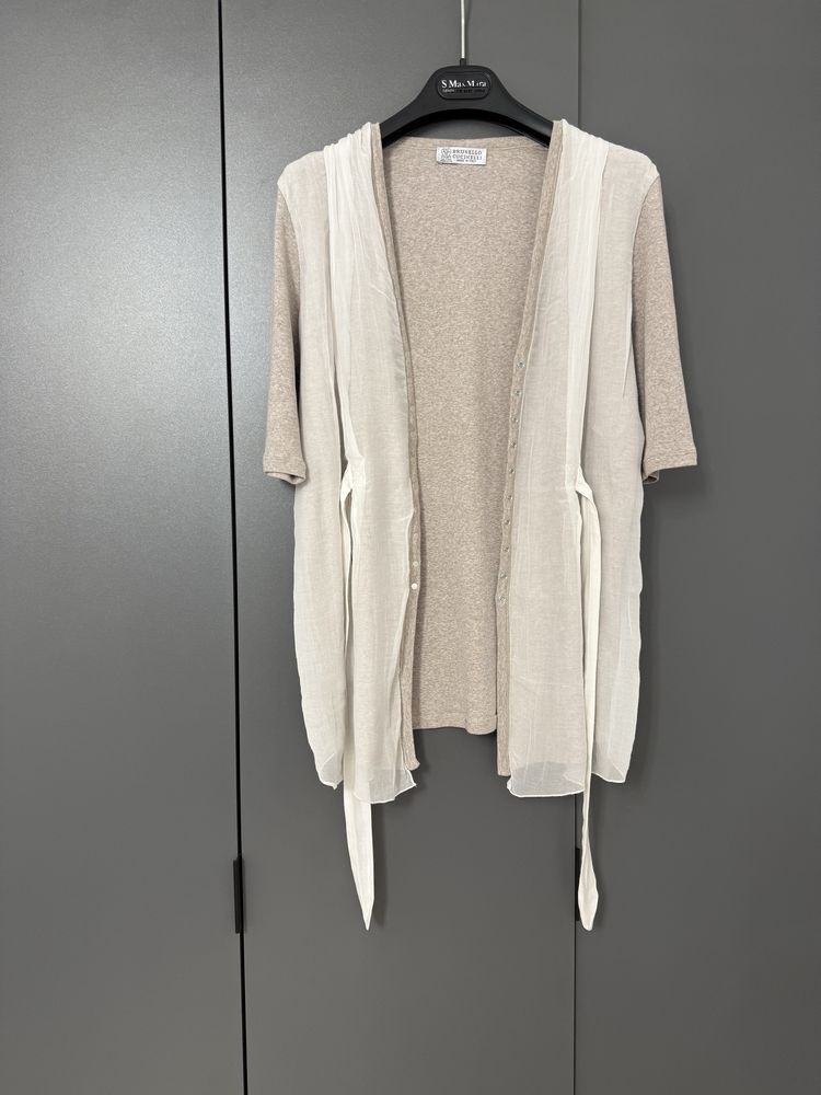 кофта brunello cucinelli оригинал  хлопок