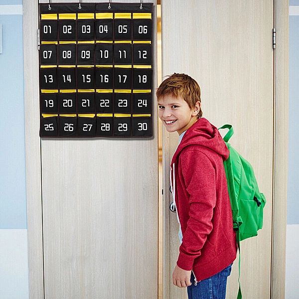 Organizer na telefony Kieszonki numerowane na smartfony do szkoły biur