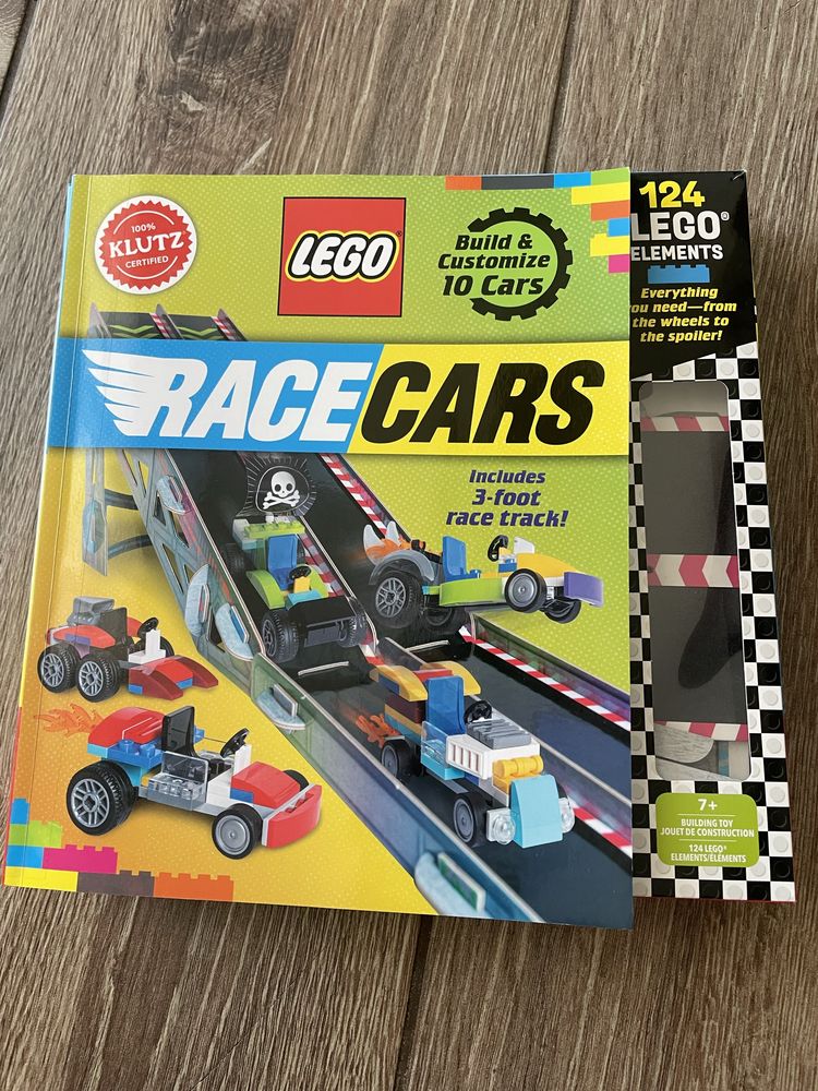 Lego Race Cars tor wyścigowy 124elementy