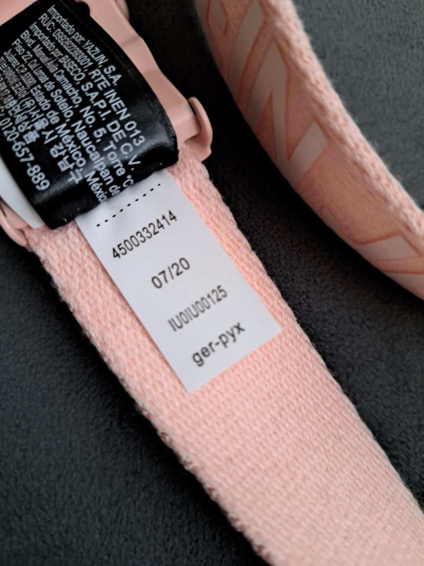 Pasek Calvin Klein pudrowy róż