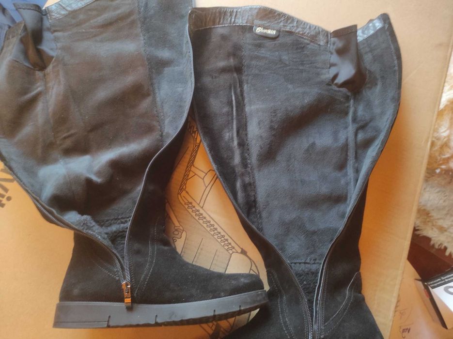 Чорні зимові чоботи SHARMAN