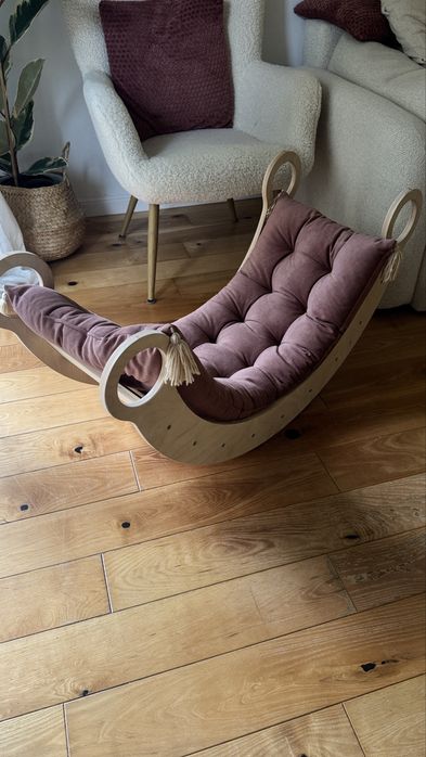 Bujak drewniany M z poduszką Babywood