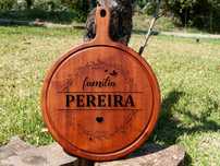 Tábua redonda personalizada para Pizza