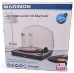 Проигрыватель виниловых пластинок Maginon HS-T08. + бонус 30 пластинок