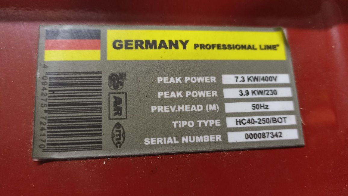 ROTHENBERGER generator prądotwórczy, agregat, nowy