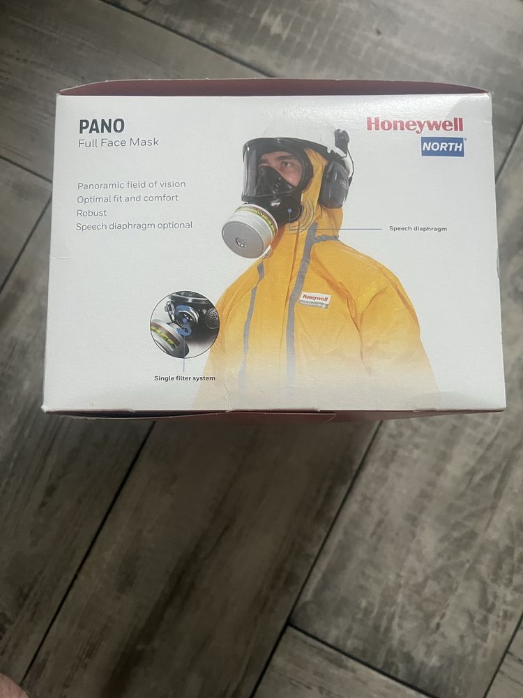 Maska honeywell PANO na calą twarz plus filtr fernez willson.