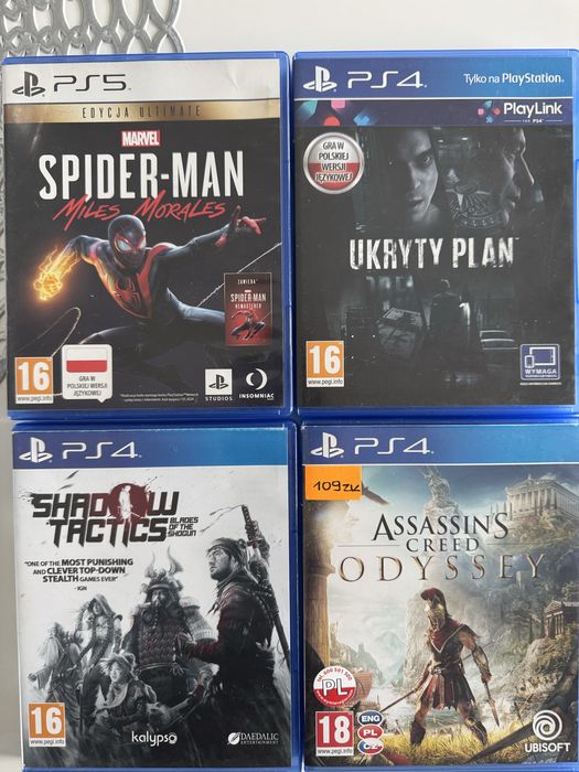 Gry na PS5 i PS4