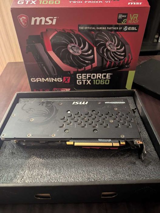 MSI GeForce GTX 1060 6gb GAMING X