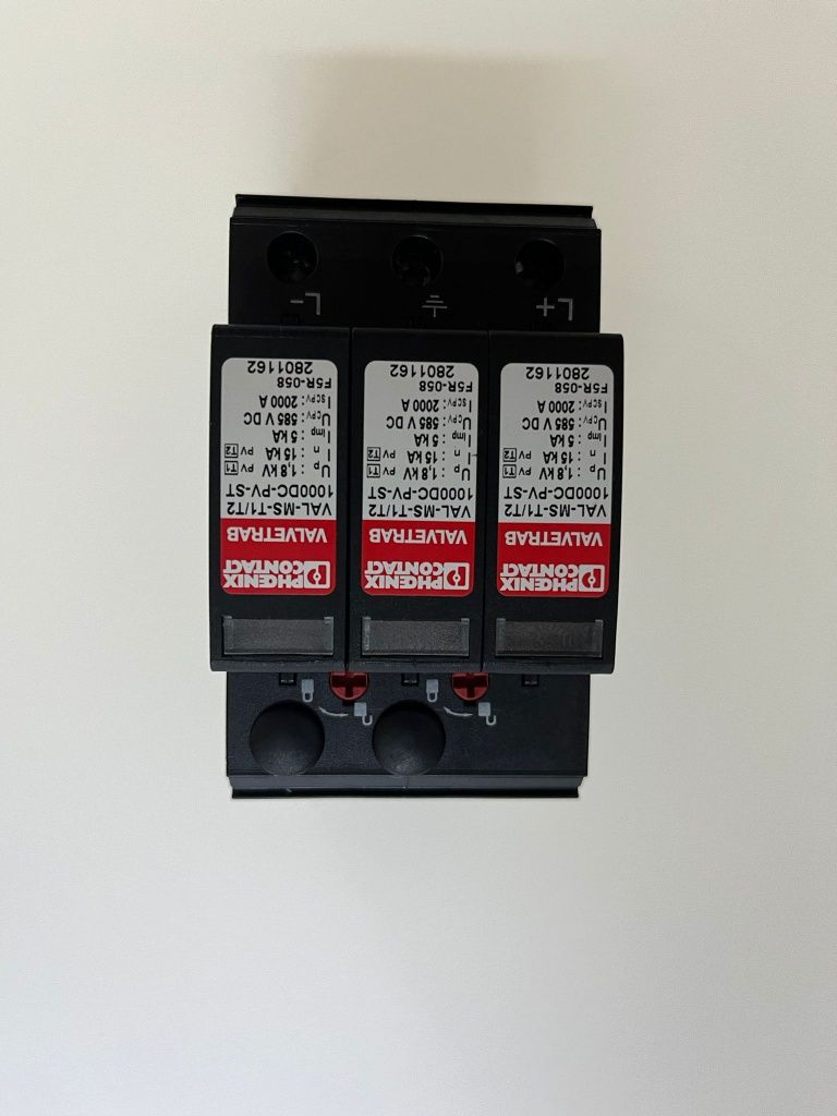 Ogranicznik przepięć DC (SPD) T1/T2