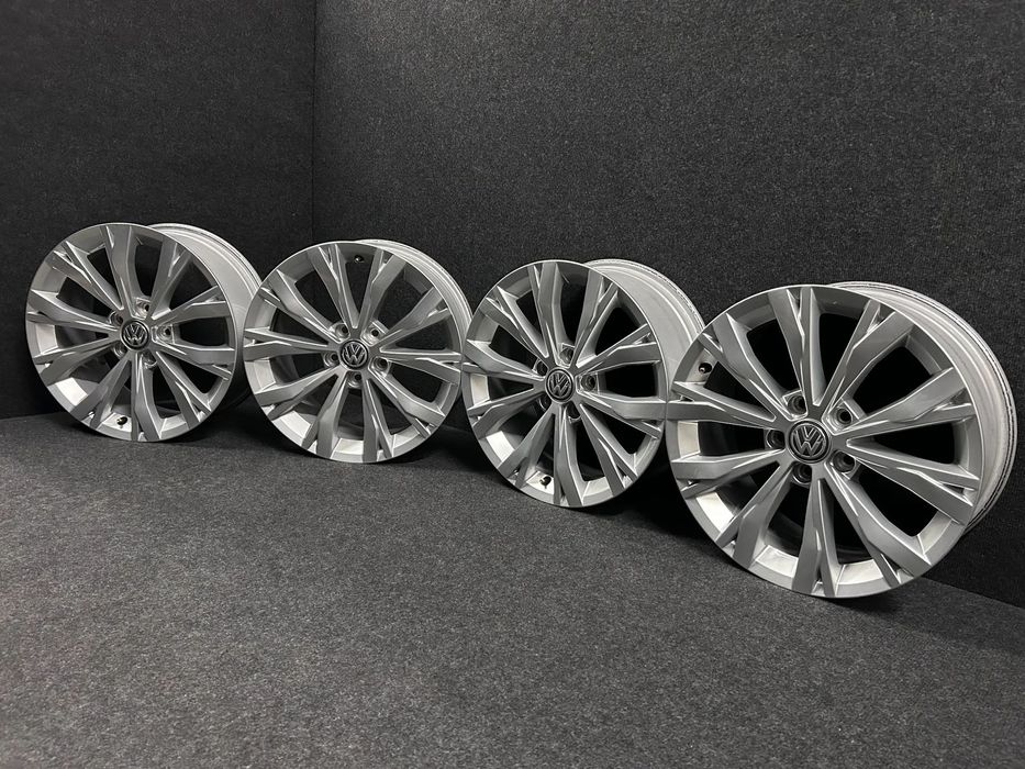 Alufelgi VW Tiguan II, Passat B8, B7, T-Roc, Touran, Golf 17 cali 5x112 4szt. ŁADNE!