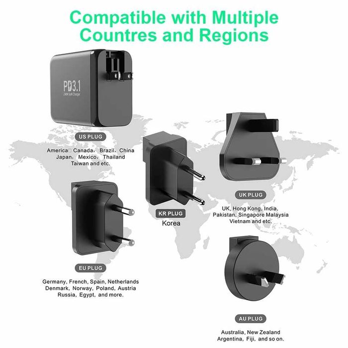 Зарядное устройство PD3.1 240 Вт GaN3
