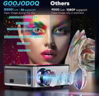 Проектор Goojodoq 8K Android 9 2/16 15500 Lum Dolby + екран 100 дюймів