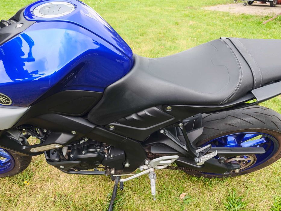 Yamaha Mt125, 2021r, Rizoma, Led, kat B, A1, 15KM