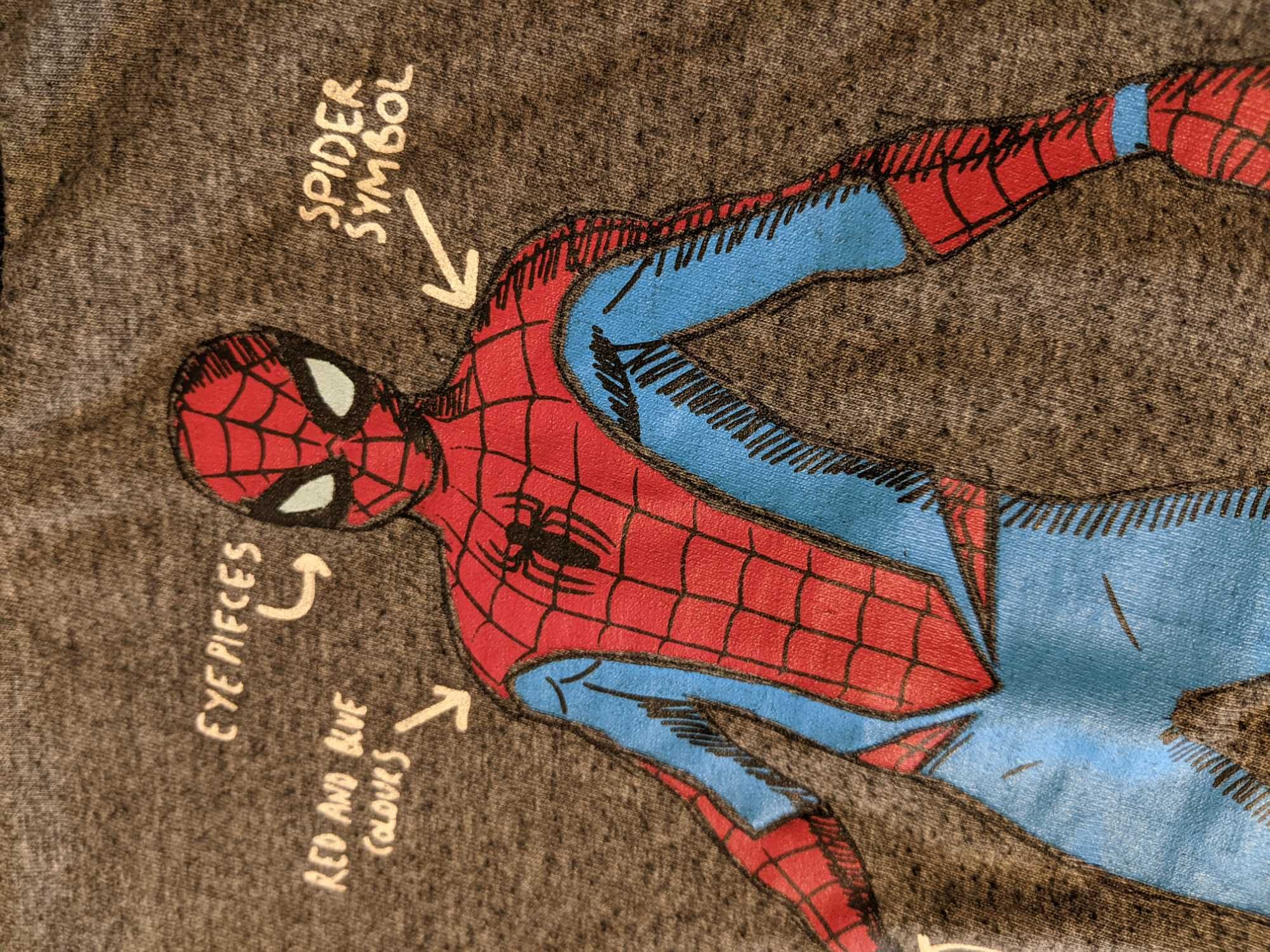 Koszulka bluza Spiderman 104-110
