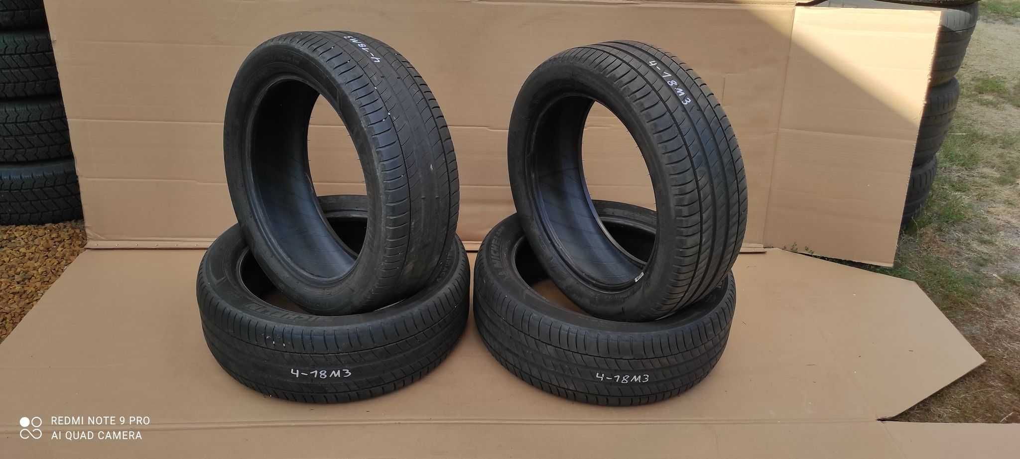 4 opony letnie 215/50 R18 92W MICHELIN PRIMACY 3 AO