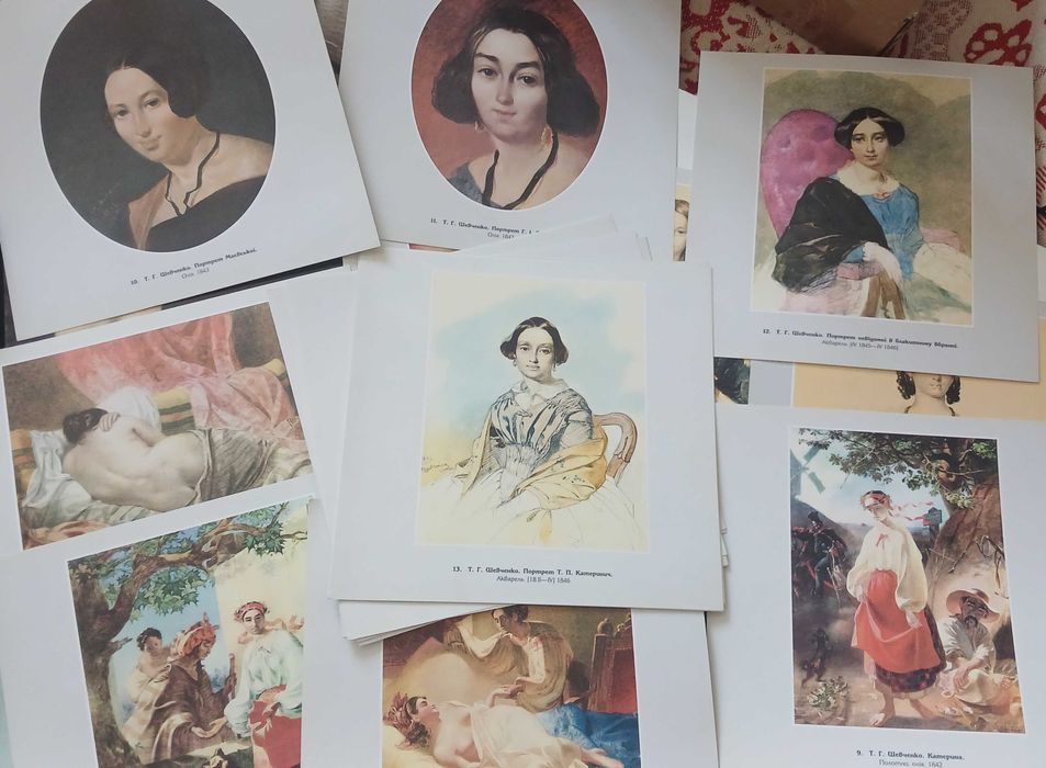 Репродукції альбом Тарас Шевченко картини 2002 рідкісна книга живопис