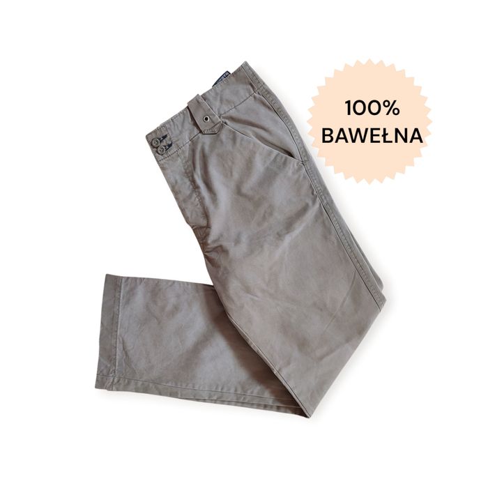 Spodnie męskie eleganckie Tommy Hilfiger Denim 100% bawełna