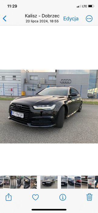 Audi A6 Audi A6 C7 3.0D competition 320KM aut.8HP full led servis