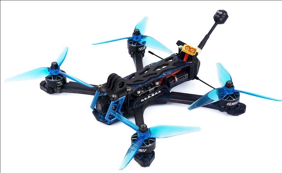5 дюймів Axisflying Manta 5 SE ELRS Analog 1.6W | Dji o4 Tattu RlineV5