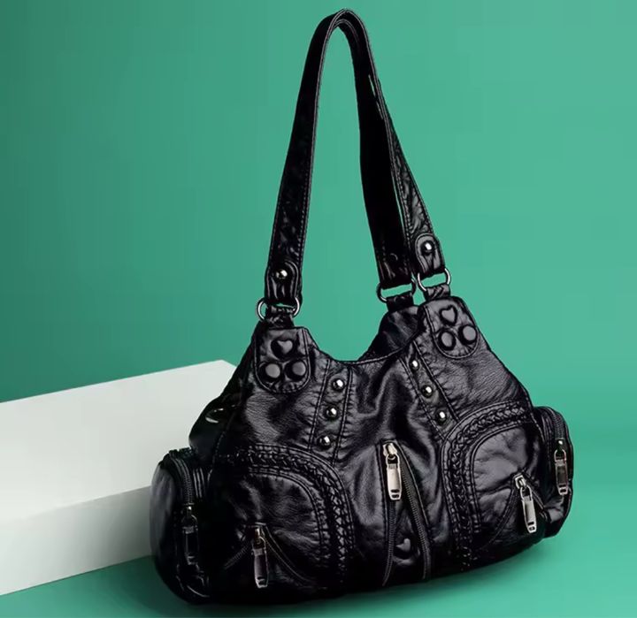 сумка у2к чорна опіум вінтаж вмісна