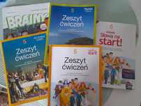 Zestaw aktualne z 2024 klasa 5 angielski polski historia geografia  No