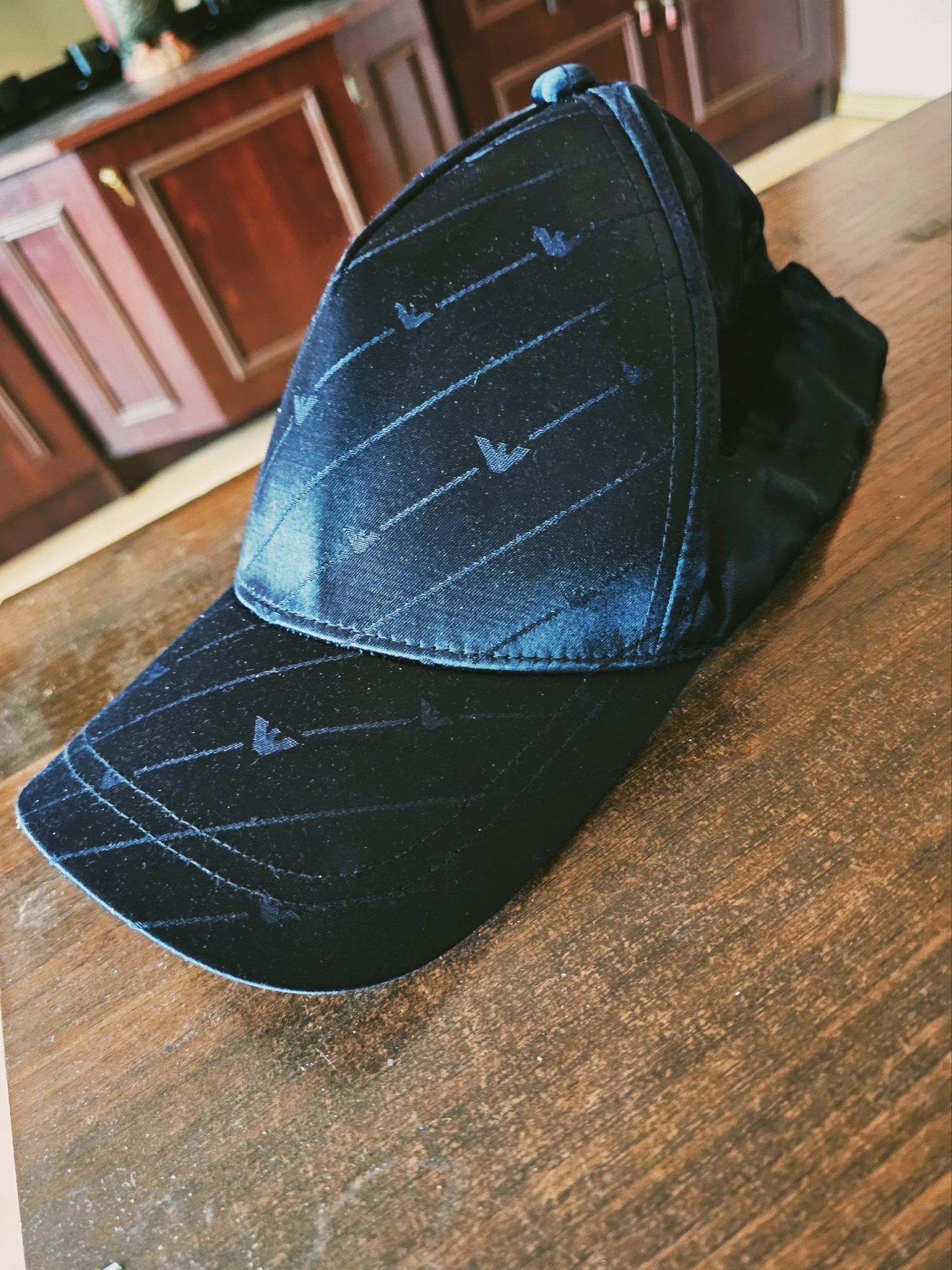 Czapka Emporio Armani czarna