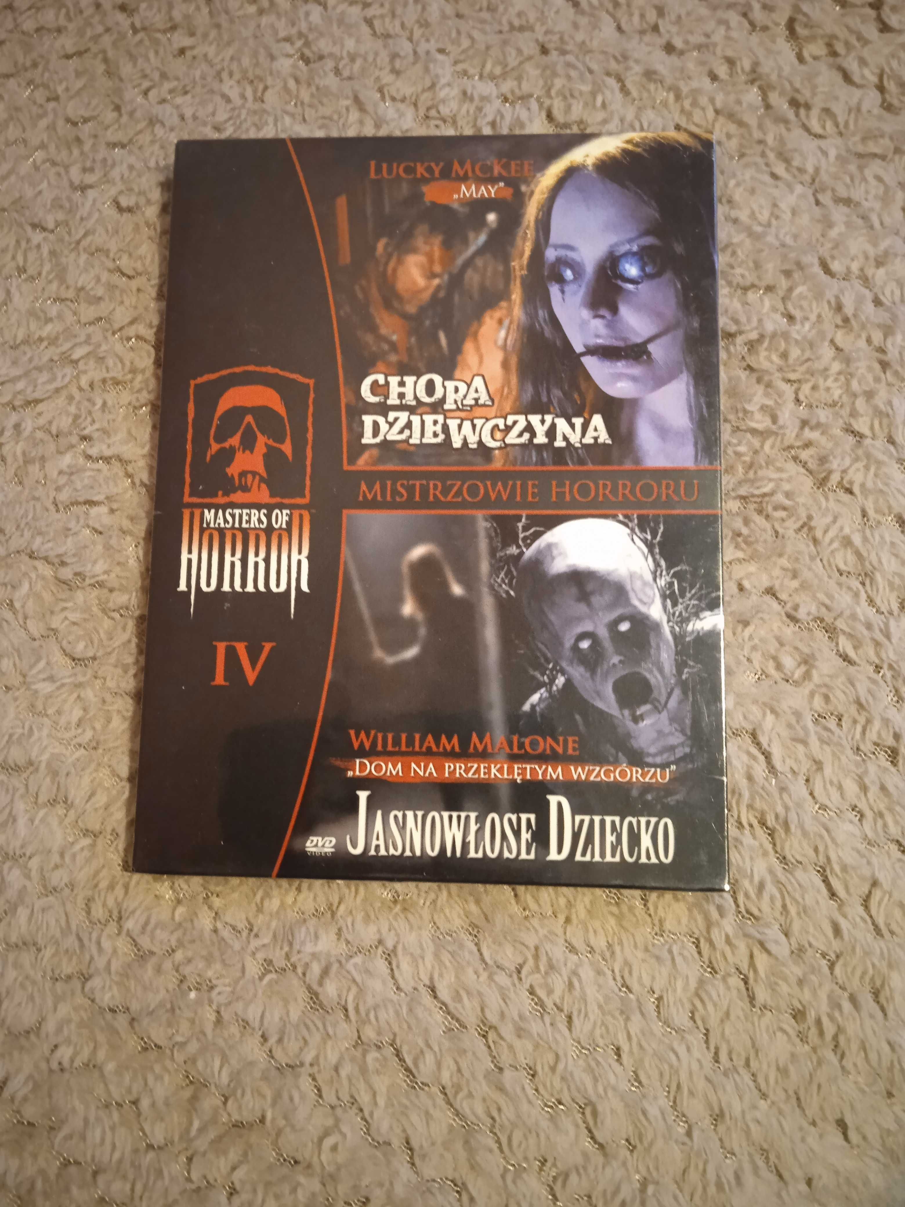 Chora dziewczyna , Jasnowłose dziecko - horror 2 filmy na płycie DVD