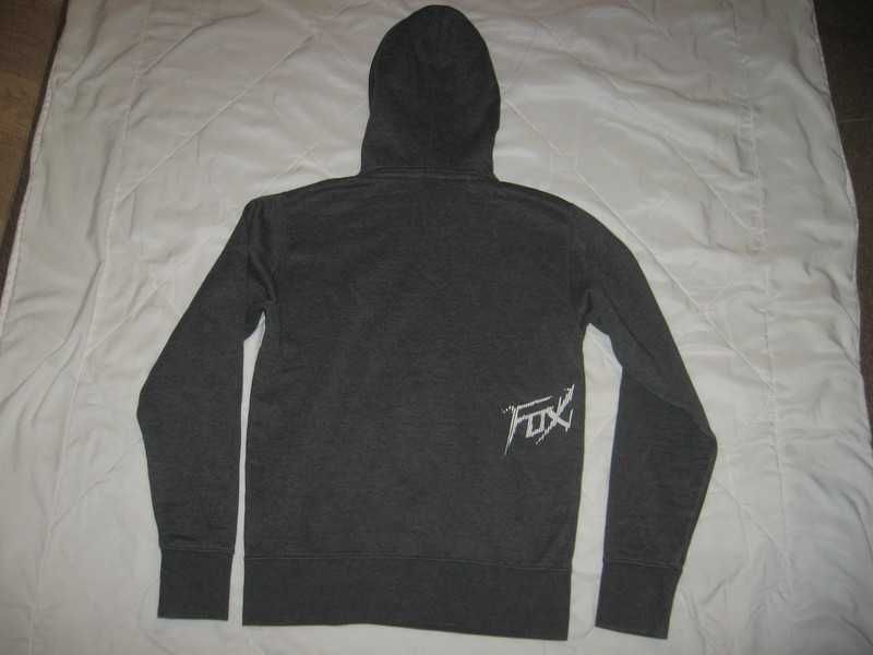 bluza dresowa dres hoodie kaptur z kapturem Fox S klata 100cm
