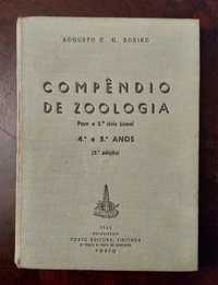 Compêndio de Zoologia- Livro antigo