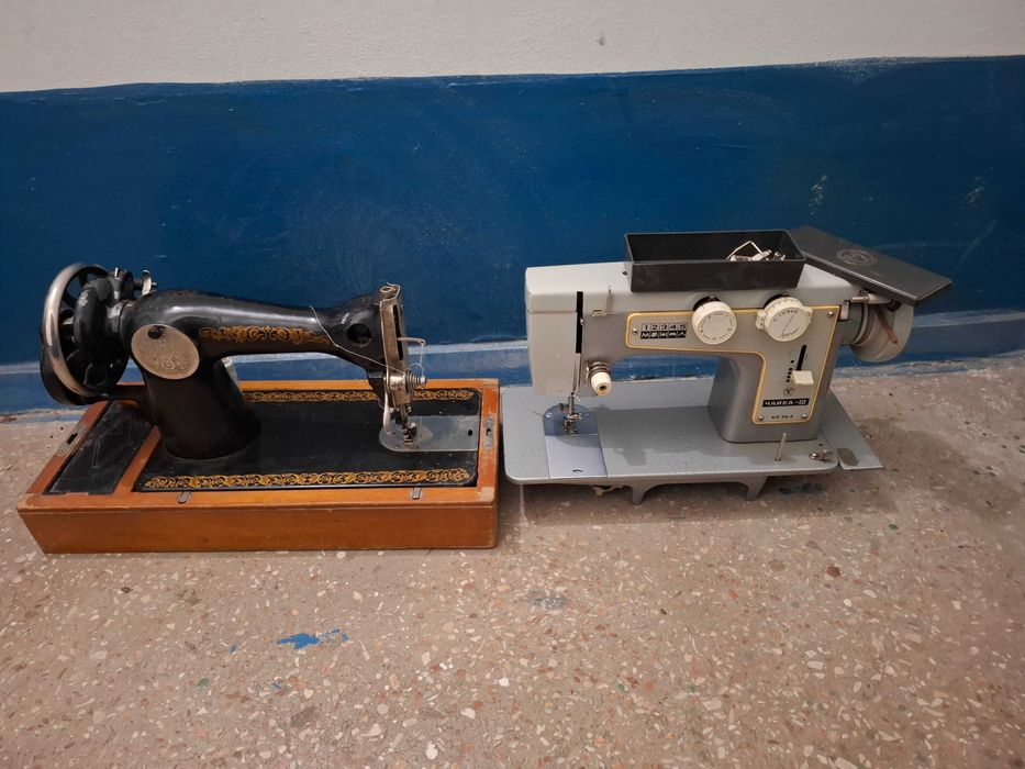 Швейная машинка чайка подолка.