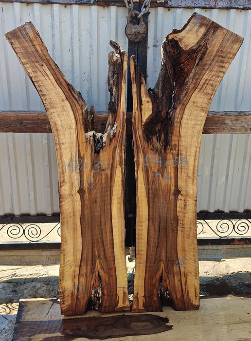 Грецький горіх, груша, ясен, шовковиця, слеб, зріз,дошки, слэб, срез