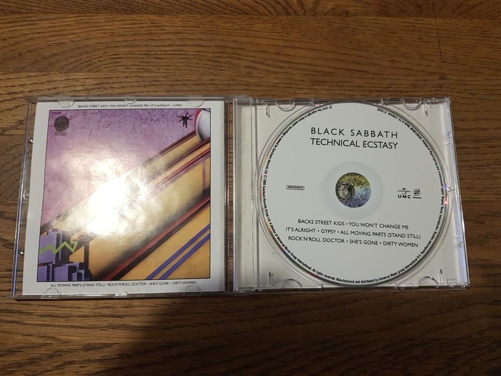 Black Sabbath technical ecstasy cd