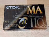 Кассеты / аудиокассеты TDK MА 110 (1992г) Тип ІV metal bias (US market