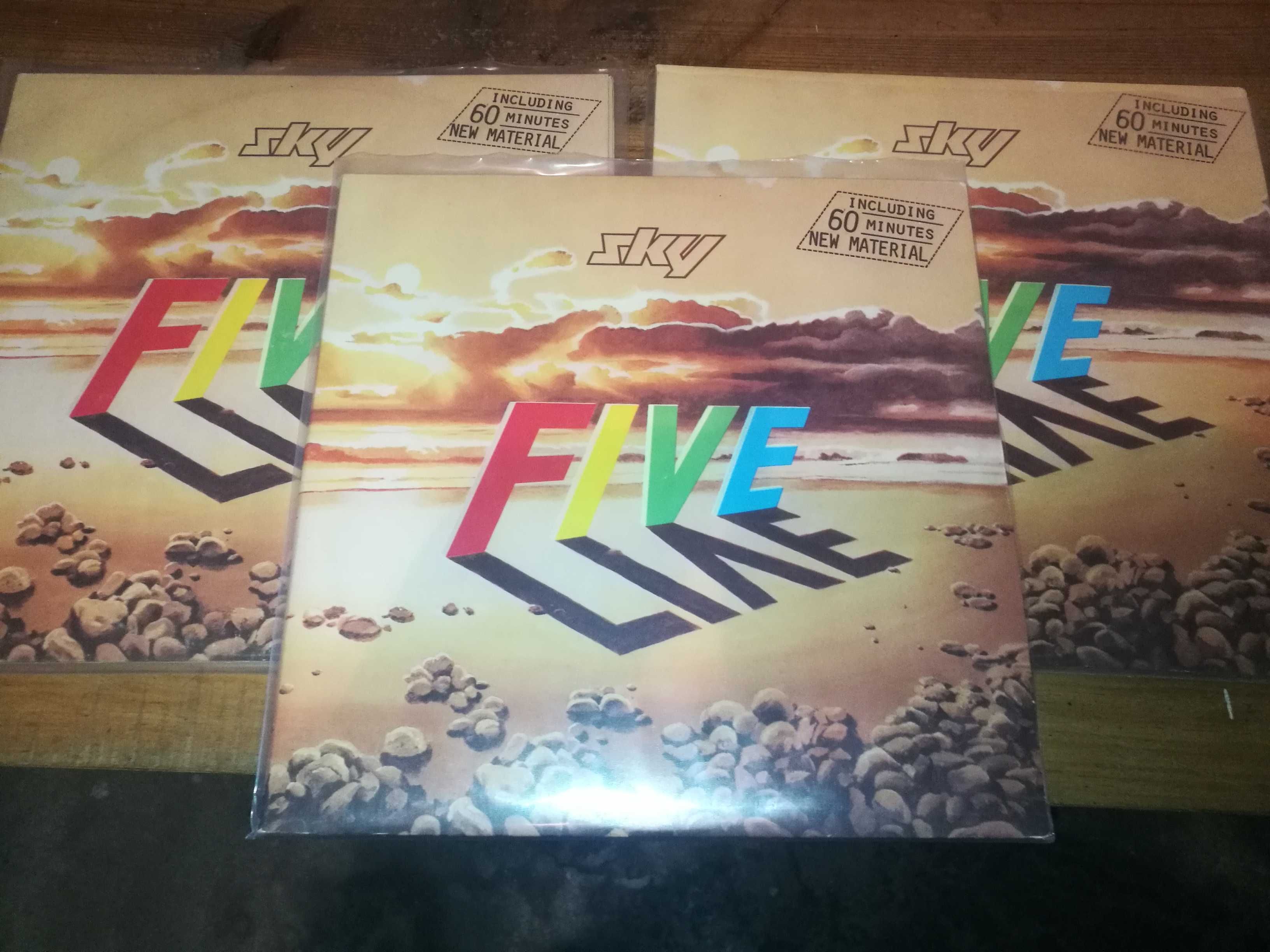 2 Lps SKY (PROG ROCK) Sky Five Live 2xLP (preço diferente)