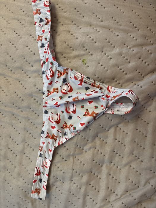 Stringi meskie motyw swiateczny