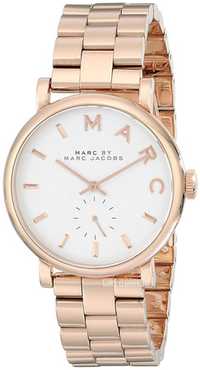 Marc Jacobs zegarek różowe złoto MBM3244 Baker