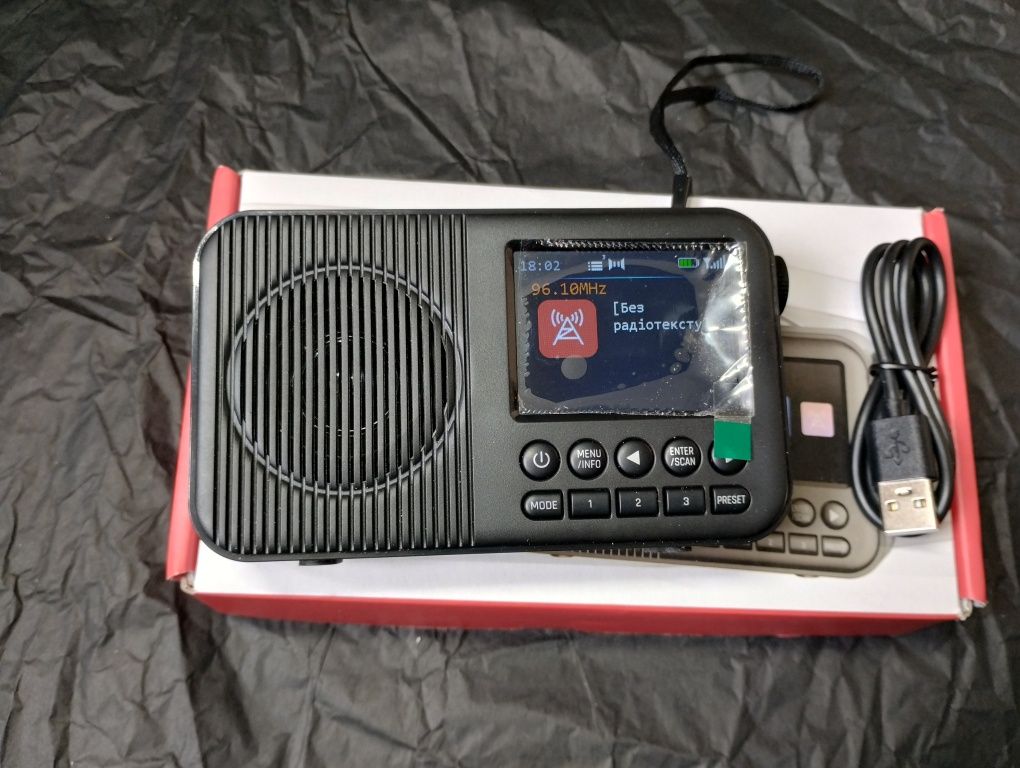 Портативне DAB/DAB Plus/FM радіо Arafuna DR112T