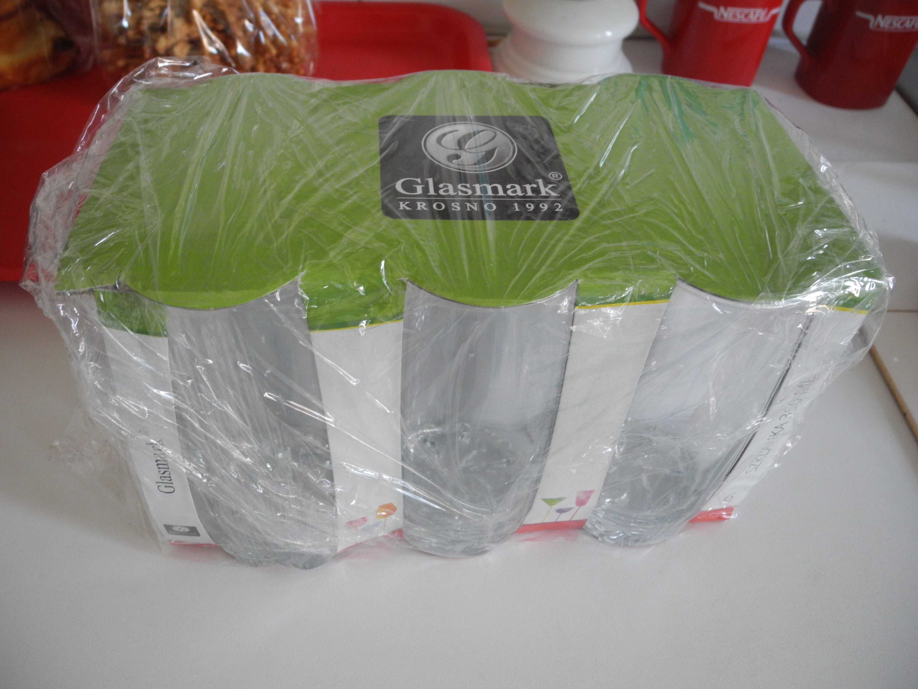 GLASMARK Szklanki do drinków 6szt 350ml Krosno NOWE FOLIA