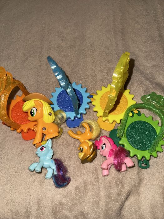 Игрушки little pony коллекция мак дональдс