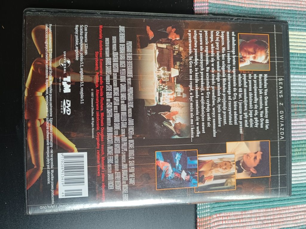 Gra Michael Douglas płyta DVD
