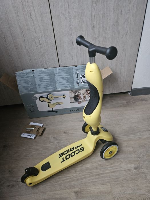 Самокат-біговел Scoot and Ride Highwaykick-1 Лимон