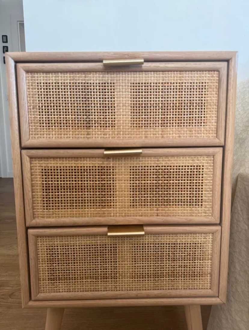 NOWA Szafka nocna rattanowa